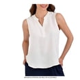 thumbnail image 1 of Blusa George para Mujer, Blusa Sin Manga Cuello Mau Sin Pinza Hueso Talla M, 1 of 4