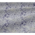 thumbnail image 5 of oneOone Cotton Jersey Violet Fabric Abstract Line Drawing Floral Sewing Material Print Fabric By The Yard 58 Inch Wide, 5 of 5