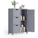 thumbnail image 1 of VASAGLE Armario de Baño, Cómoda, Cajonera con un Estante Ajustable, Gabinete con Puerta, 30 x 60 x 80 cm, Gris Paloma, 1 of 6