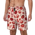 thumbnail image 2 of Fotbe Tomatoes Men’s Swim Trunks Quick Dry Swim Shorts Board Shorts with Mesh Lining-X-Large, 2 of 9