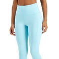 thumbnail image 2 of ID Ideology Women's High Waist Side Pocket 7/8 Length Leggings Blue Size X-Small, 2 of 3
