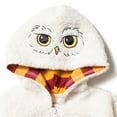 thumbnail image 4 of Harry Potter Hedwig Owl Infant Baby Boys Fleece Zip Up Costume Hoodie, 4 of 5