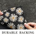 thumbnail image 6 of Black Daisy Flower Pattern Door Rugs,Washable Non Slip Door Mats Indoor,Decorative Door Mats,Entry Mat Indoor for Entrance,Bedroom,Kitchen,Bathroom,20"x32", 6 of 6