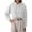 001 White, variant on Htigea Women's Cropped Pullover Hoodies Solid Color Long Sleeve Y2k Drawstring Hooded Sweatshirts for Fall White XS