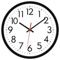 thumbnail image 1 of Reloj de pared Lumuasky, silencioso, no hace tictac, 30 cm, cuarzo, negro, 1 of 9