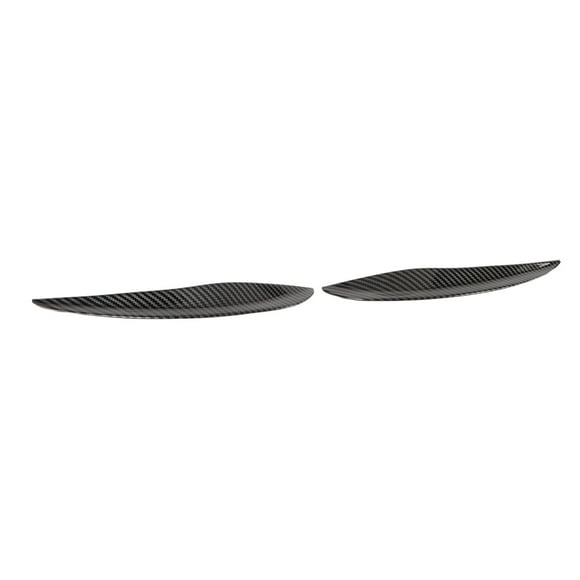 Collision Proof Scratch Proof Wheel Mudguard Arch Lip Trim Strip, 23cm Left Right, Made of High Strength ABS Material, Easy to Install with Self Adhesive Backing