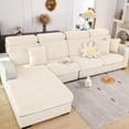 thumbnail image 1 of Housse de Canapé Extensible 2024 2023, Housses de Coussin de Canapé Antidérapantes, Housses de Sectionnel en L, Housse de Chaise Longue (Camel Chaise Cover), 1 of 8