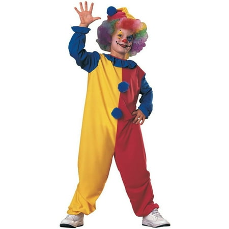 Halloween Kids Fuller Cut Clown Child Costume