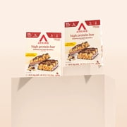 Atkins High Protein Bars, Chocolate Chip Granola Flavor, 17g Protein, 8 Count (Value Pack)