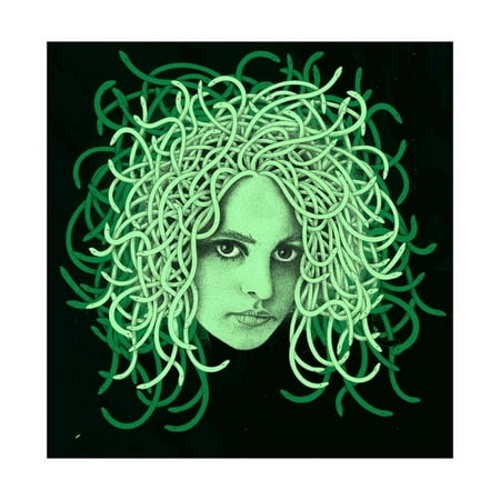 Baker Portrait - Portrait of Medusa Print Wall Art By Alan Baker
