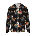 thumbnail image 2 of Lsque Cartoon Tractor UPF 50+ Lightweight Sun Protection Men's Women's Long Sleeve Shirt, Hoodie Performance -Medium, 2 of 9