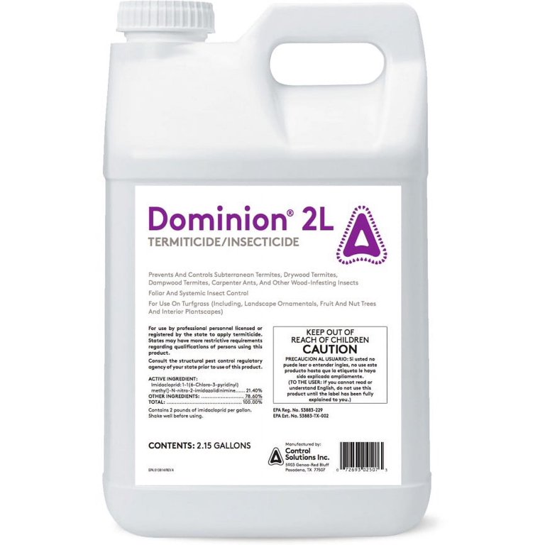 Dominion 2L 2.15 Gallon- Imidacloprid Insecticide Compare to