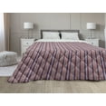 thumbnail image 1 of Abstract Down Alternative Comforter, Modern Stripes and Checkered Squares of Different Sizes Composition, Microfiber Quilt for All Season, 5 Sizes, Cream Pale Grey Black, by Ambesonne, 1 of 3