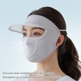 thumbnail image 4 of Gorra de ciclismo Wdftyju con mascarilla UV transpirable a prueba de polvo, 4 of 7