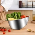 thumbnail image 4 of Tazón Colador para Lavadora de Arroz, Tazón para Lavar Arroz de Acero Inoxidable, Colador de Arroz, Colador de Frutas y Verduras, Herramienta de Cocina A, 4 of 5