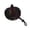 Black, variant on Nnndbs Halloween Pet Witch Hat, Adjustable Cat Dog Wizard Costume Hat with Bell Star Decor for Small Pets Party Cosplay