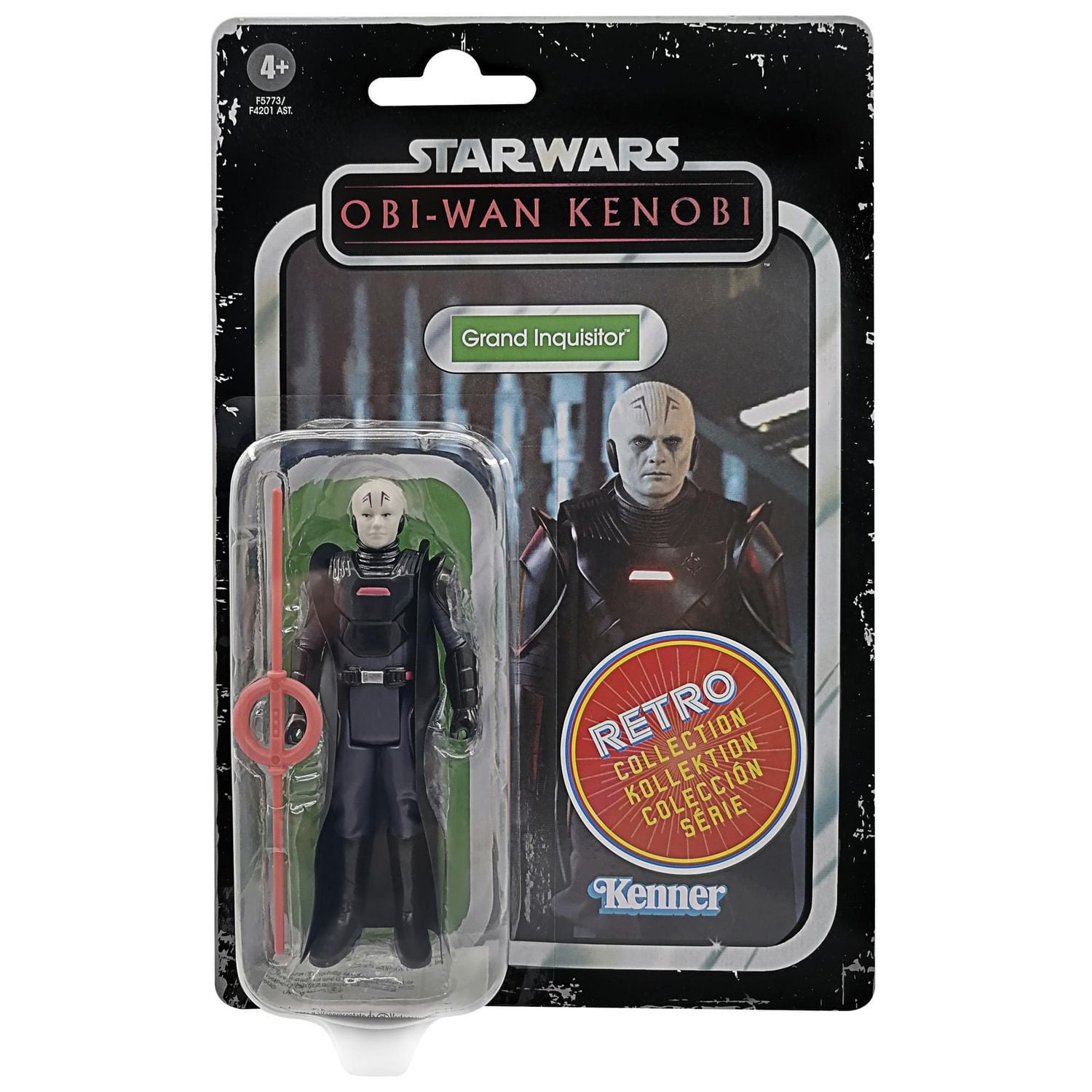 Star Wars Retro Collection, figurine Grand Inquisitor de 9,5 cm, Star Wars: Obi-Wan Kenobi, pour enfants, dès 4 ans