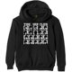 thumbnail image 1 of The Beatles - Sudadera Hard Day’s Night Caras para Adultos Unisex (Negro), 1 of 2