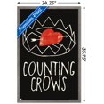 thumbnail image 3 of Counting Crows - Love Trap Wall Poster, 22.375" x 34" Framed, 3 of 5