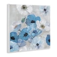 thumbnail image 4 of Stupell Industries Blue & White Flowers Plants & Flowers Painting Unframed Art Print Wall Art, 12 x 12, 4 of 8