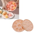thumbnail image 2 of Peach Shape Ice Cubes Trays Silicone Ice Cubes Tray 3D Rose Ice Molds for Party, 2 of 16