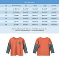 thumbnail image 4 of QWIED Casual Tshirts Shirts For Little Boys Children's Cartoon Long Sleeve Striped Fall Long Sleeve Base Baby Clothes T Shirts 18 Months-24 Months, 4 of 7