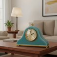 thumbnail image 4 of Ceramic clock, desktop decoration, living room clock, 4 of 5
