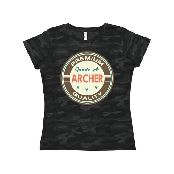 Inktastic Archer Premium Vintage Women's T-Shirt