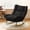 Black, variant on SJZNOI Comfy Upholstered Rocking Glider Chair, Adjustable High Backrest & Spacious Seat Design, Versatile Accent Chair for Bedroom and Living Room Daily Relaxation (Beige)