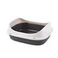 thumbnail image 2 of Litter Top Cat Litter Box Large with Scatter and , Kitten Litter Tray, Potty Toilet for Indoor Cats Rabbit Pets Kitty L, 2 of 10