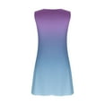 thumbnail image 4 of JMKQLZ Women's Spring And Summer Vacation Button V-neck Strap Top Dress, 4 of 5