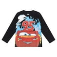 thumbnail image 4 of Disney Cars Lightning McQueen Long Sleeve Shirt (Boys), 3 Pack, Sizes 3T-10, 4 of 7