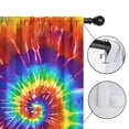 thumbnail image 4 of Blackout Kids Curtains,Colorful Tie Dye Pattern Childrens Insulated Curtains Set Of 2,Bedroom Essentials,Toddler Room Decor 42"x54", 4 of 5