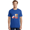 thumbnail image 2 of Colorful-Macarons Mens Graphic Tee, 100% Cotton, Casual Summer Wear-BAA390, 2 of 2