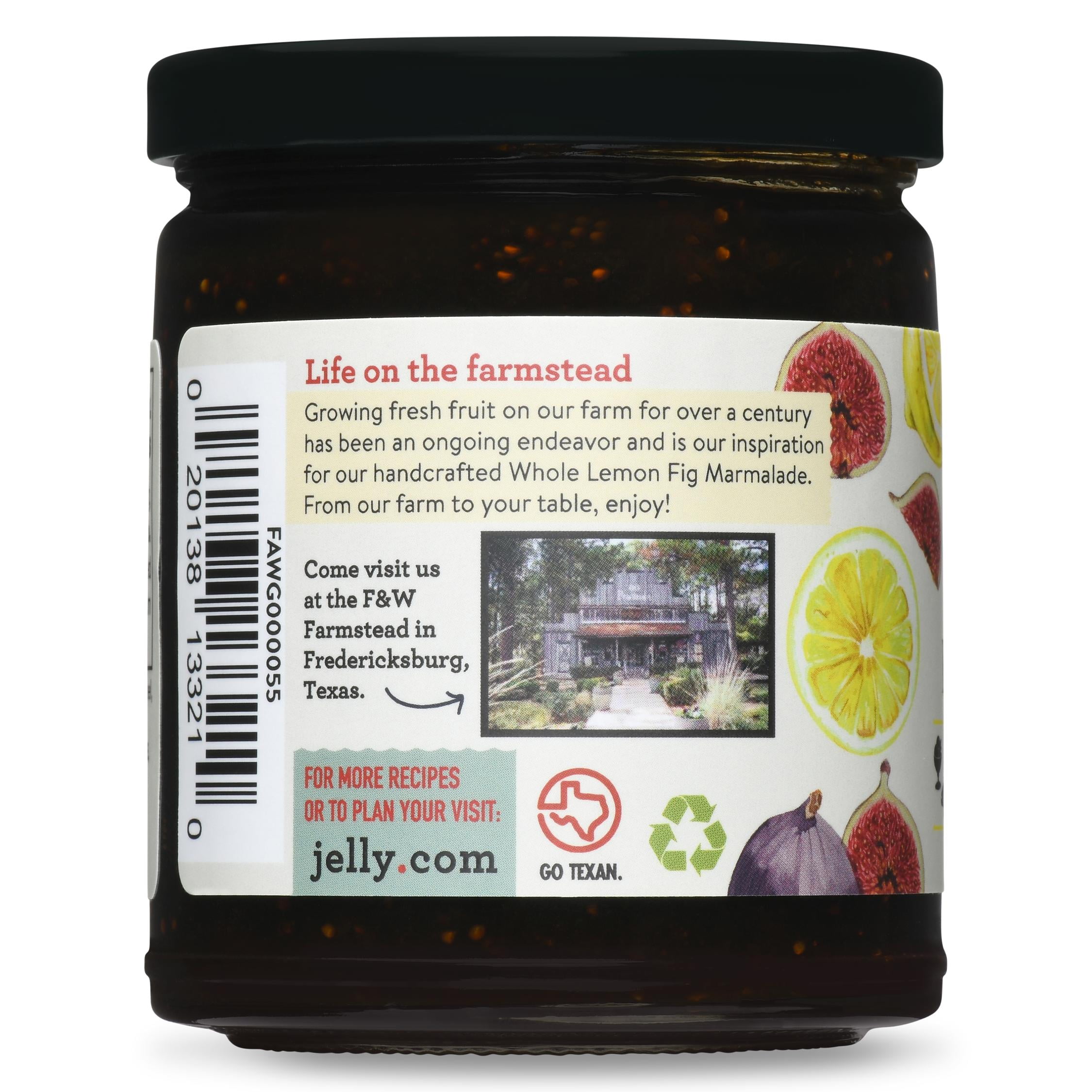 Fischer & Wieser Whole Lemon Fig Marmalade, 10.5 oz