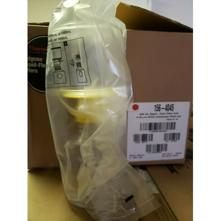 THERMO SCIENTIFIC 156-4045 NALGENE RAPID FLOW FILTERS 500 mL, 75mm dia (12/CASE)