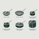 thumbnail image 2 of Juego de utensilios de cocina Ninja NeverStick Ceramic Pro de 11 piezas, color verde, 2 of 9