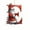 E, variant on yulier 26 Initial Letter Christmas Ornaments, Red Personalized Christmas Initial Ornaments with Santa Claus, Christmas Tree Decoration Hanging Pendant Xmas Gifts for Kids Family