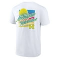 thumbnail image 3 of Men's  White Michigan Wolverines High Hurdles T-Shirt, 3 of 3