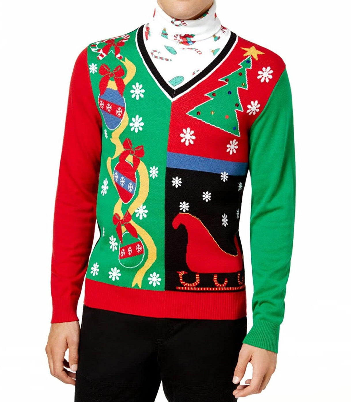 mother and son christmas jumpers