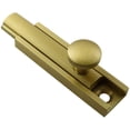 thumbnail image 4 of Slide Bolt Latch Catch 2Inch Brass Surface Slide Bolt Tower Barrel Door Shoot Bolt Lock, 4 of 6