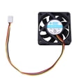 thumbnail image 1 of Ventilador portátil de refrigeración para PC de 12 V CC, 6 cm, rodamiento de bolas, conector de 3 pines P4, 1 of 4