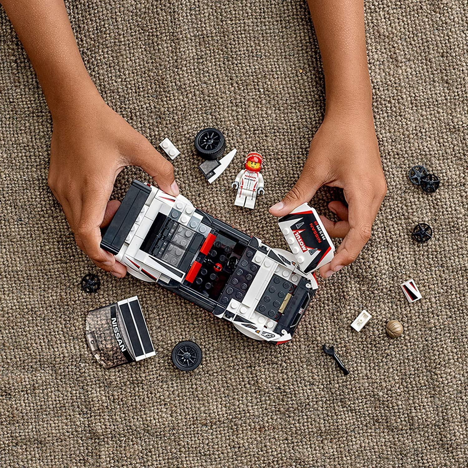LEGO Speed Champions Nissan GT R NISMO 76896 Toy Model Cars Building Kit Featuring LEGO Minifigure New 2020 298 Pieces Walmart