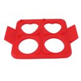 thumbnail image 1 of La tortilla de silicona del molde para huevos fritos 4 en 1 evita que se pegue ANGGREK Otros, 1 of 8