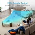 thumbnail image 7 of 2025 New 3-In-1 Portable Air Conditioner - 8,000 BTUs, Fan, LED Display, Remote Control, Timer, and Sleep Mode for Rooms Up to 350 Sq.Ft, 7 of 7