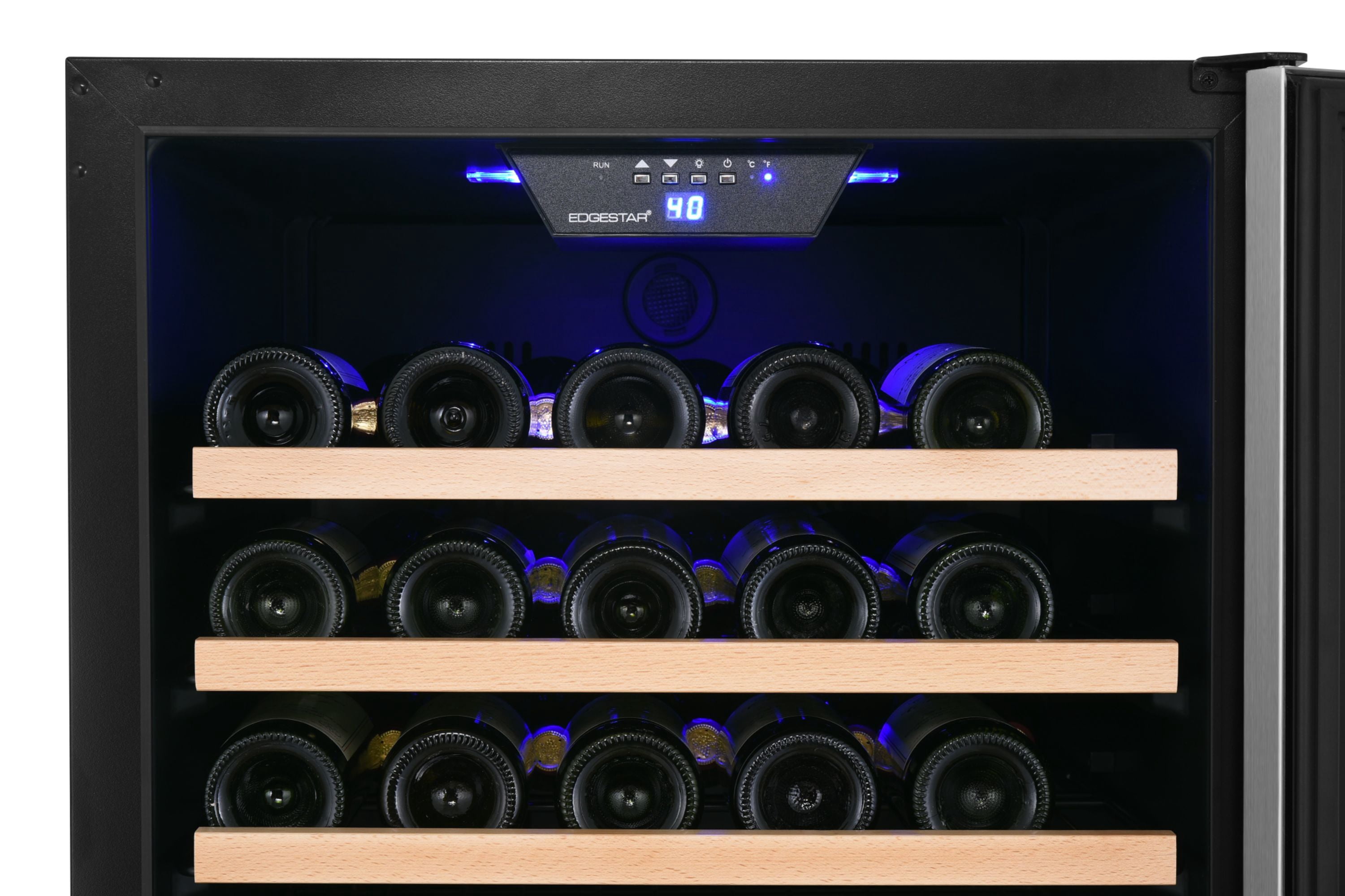 Edgestar Cwr1662szdual 48" Wide 302 Bottle Capacity Built-In Or Free Standing Wine Cooler