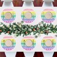 thumbnail image 7 of GZHJMY Christmas Stripes Placemats 1Pcs,Holidays PVC Weave Place Mats Table Mats Non-Slip Easy to Clean for Home Kitchen BBQ Party Table Decor,15.4", 7 of 7