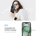 thumbnail image 6 of Designed for iPhone 15 Plus Case, [Support Wireless Charging] Soft Silicone Slim Anti-Scratch Phone Case for iPhone 15 Plus 6.7 inch, Black, 6 of 12