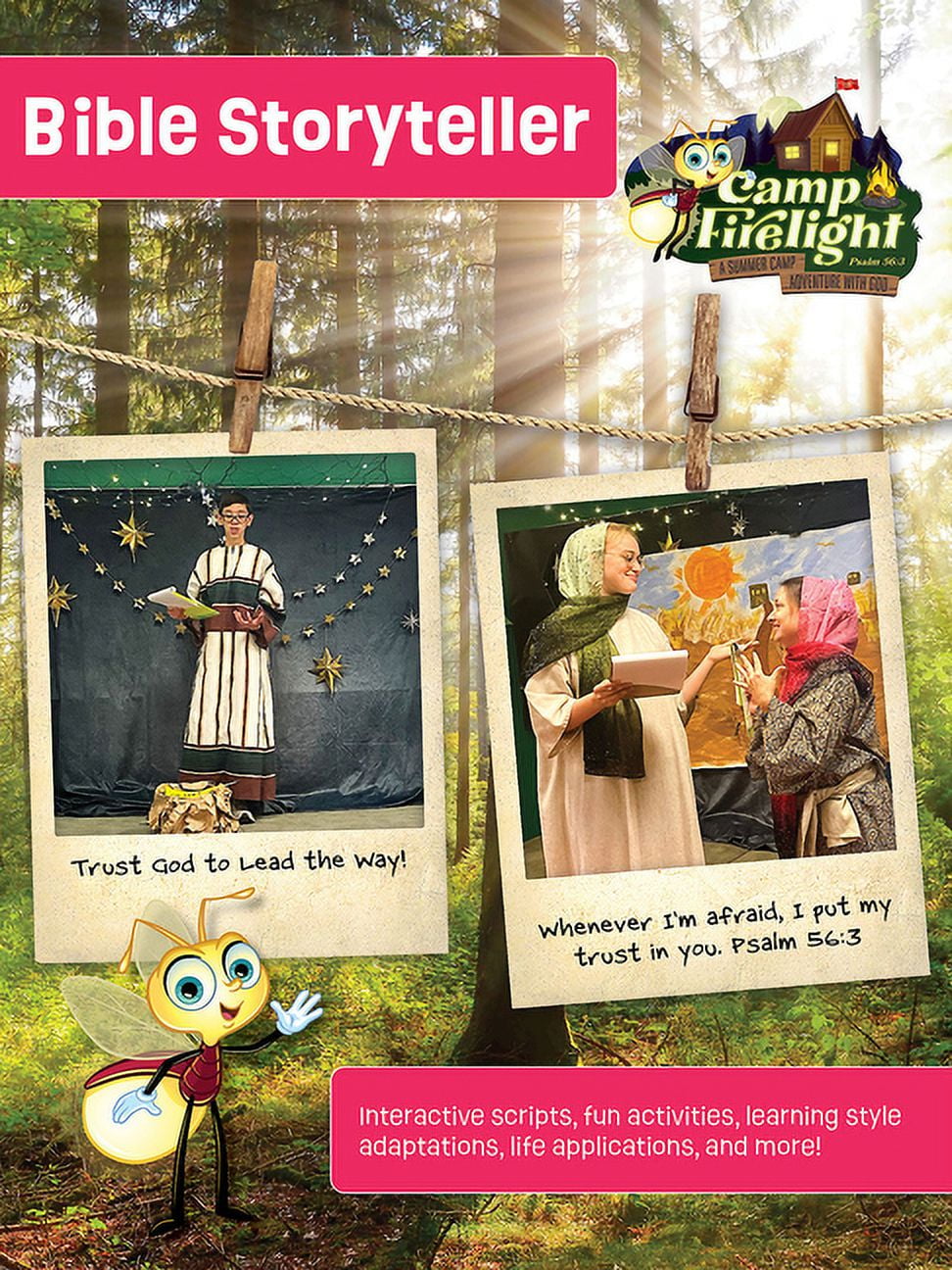 Vacation Bible School (Vbs) 2024 Camp Firelight Bible Storyteller A
