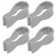 thumbnail image 1 of OULII 4Ud Clips De Plástico Para Ropa Color Claro Con Resistente Y Ligero Para Uso En El Hogar, 1 of 7
